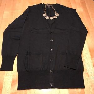 JCrew Black Cardigan